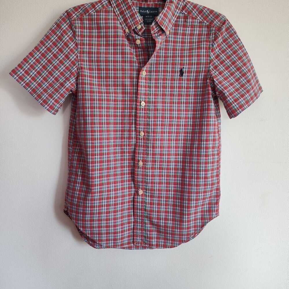 Ralph Lauren Plaid Button-Up